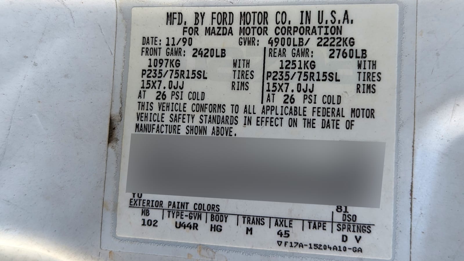 Junkyard Gem: 1991 Mazda Navajo - Autoblog